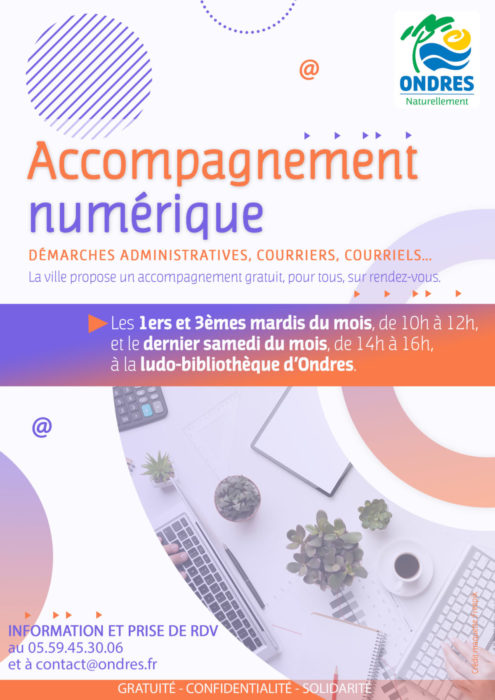 Accompagnement numérique : un nouveau service gratuit pour vous accompagner dans vos démarches