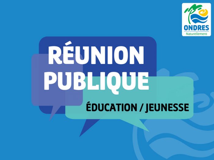 Réunion publique – éducation / jeunesse