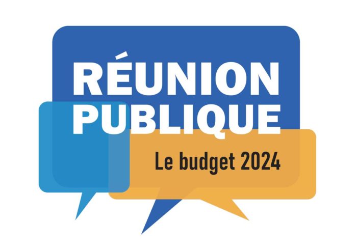 [Réunion publique] Le budget 2024