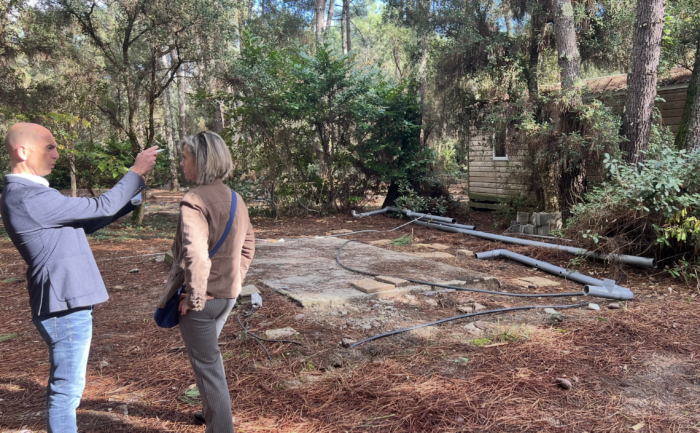 #CampingMunicipal | Visite du camping municipal Ondres-Océan : le constat sur l’ampleur des travaux à venir