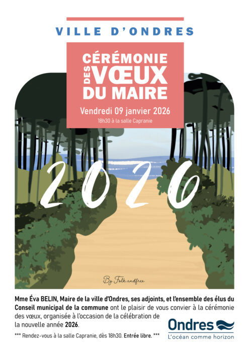 #2026 | Invitation à la cérémonie des vœux du Maire