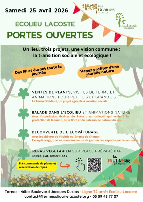 #Portesouvertes | Écolieu Lacoste
