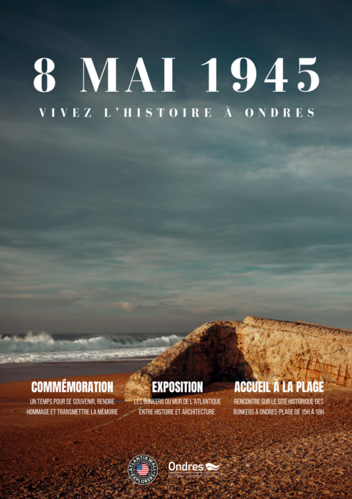 #Histoire | Exposition et visite du Mur de l’Atlantique d’Ondres