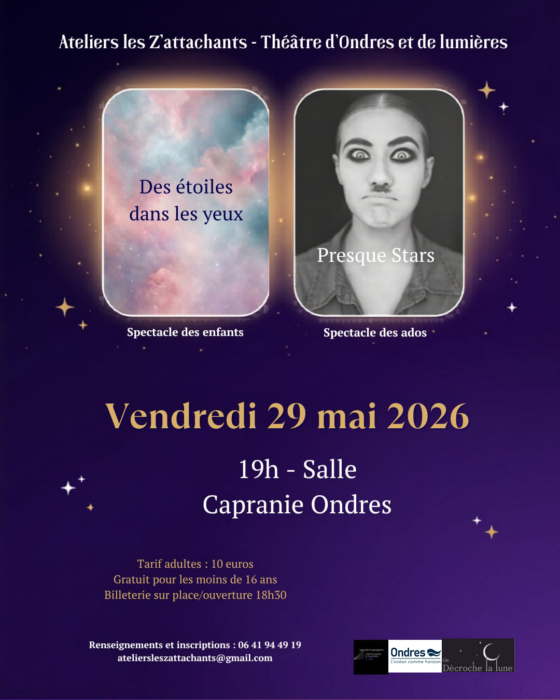 #Culture | Les Z’Attachants montent sur scène 🎭