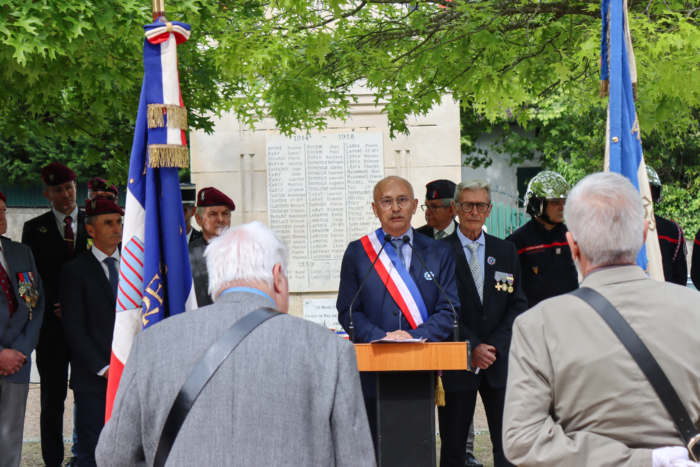 #Commémoration | Discours de Patrick de Casanove, maire d’Ondres, à l’occasion du 8 mai