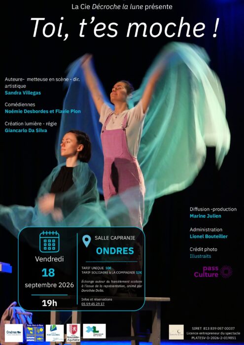 #Culture | « Toi, t’es moche ! » 🎭
