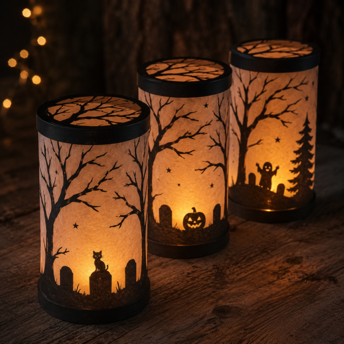 La p’tite fabrique : Une lanterne pour Halloween